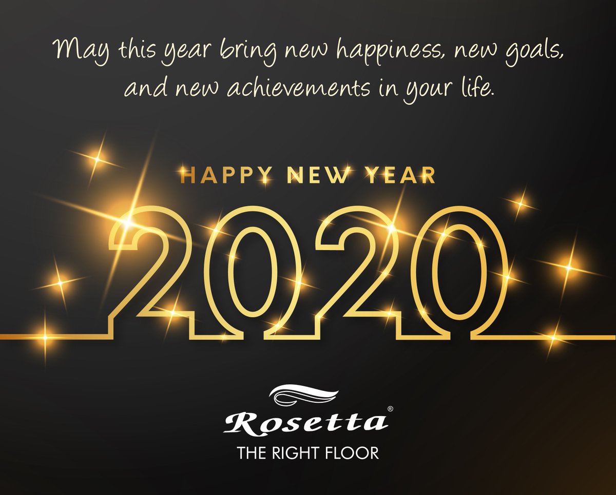 RosettaProducts's tweet photo. This New Year, may you be blessed with hope for better tomorrow, love to fill up your heart, warmth in your hearth, and happy smiles of your family.
.
.
#HappyNewYear2020 #FestiveSeason #HolidaySeason #NewYearWishes #Love #Peace #Prosperity #RosettaProducts #RosettaFlooring https://t.co/7zB9M8R7O4