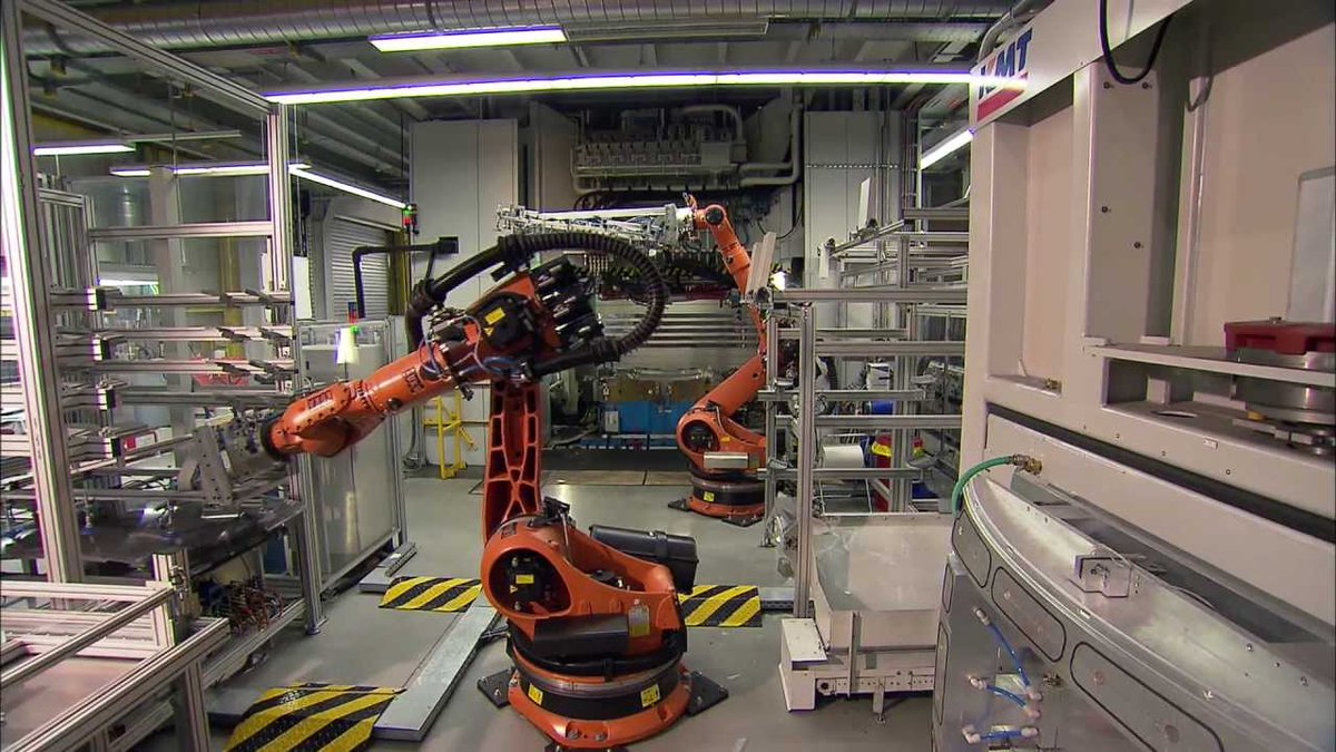 BMW CFRP (Carbon Fiber Reinforced Plastic) Manufacturing Plant and Process youtu.be/qZrOxQ1V6bQ