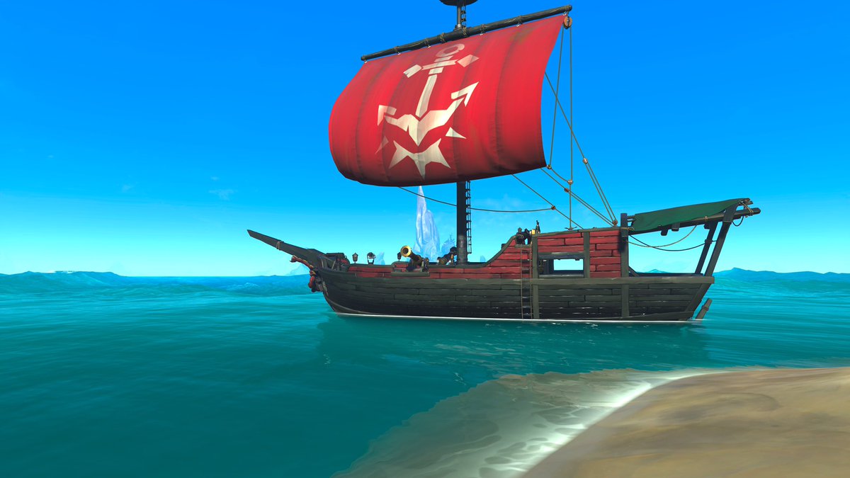 HoogieDaDa's tweet photo. @SeaOfThieves Christmas colors, of course! https://t.co/XSbwNRb5YD