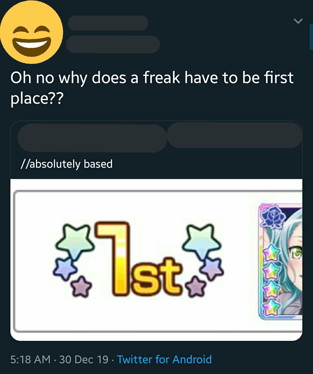 Lolicore 0 ロリコア They Got 1st Because They Actually Put Time And Effort Into Playing The Game Instead Of Whining About The Smallest Things In This Community Lol If You Can T