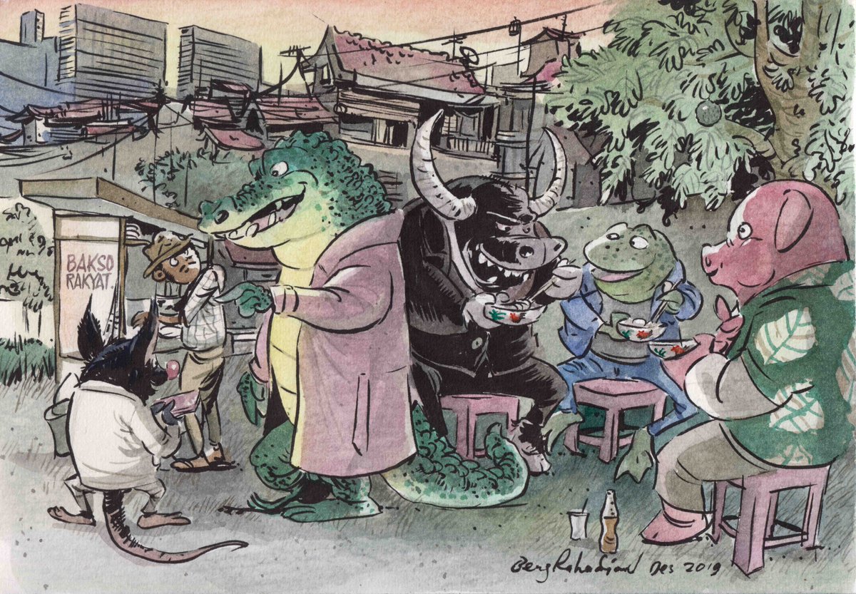 Nge-bakso, yuk.
#jakartoon