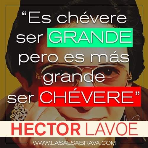 Que Viva La Salsa!
#hectorlavoe #salsa #salsadura #salsabrava