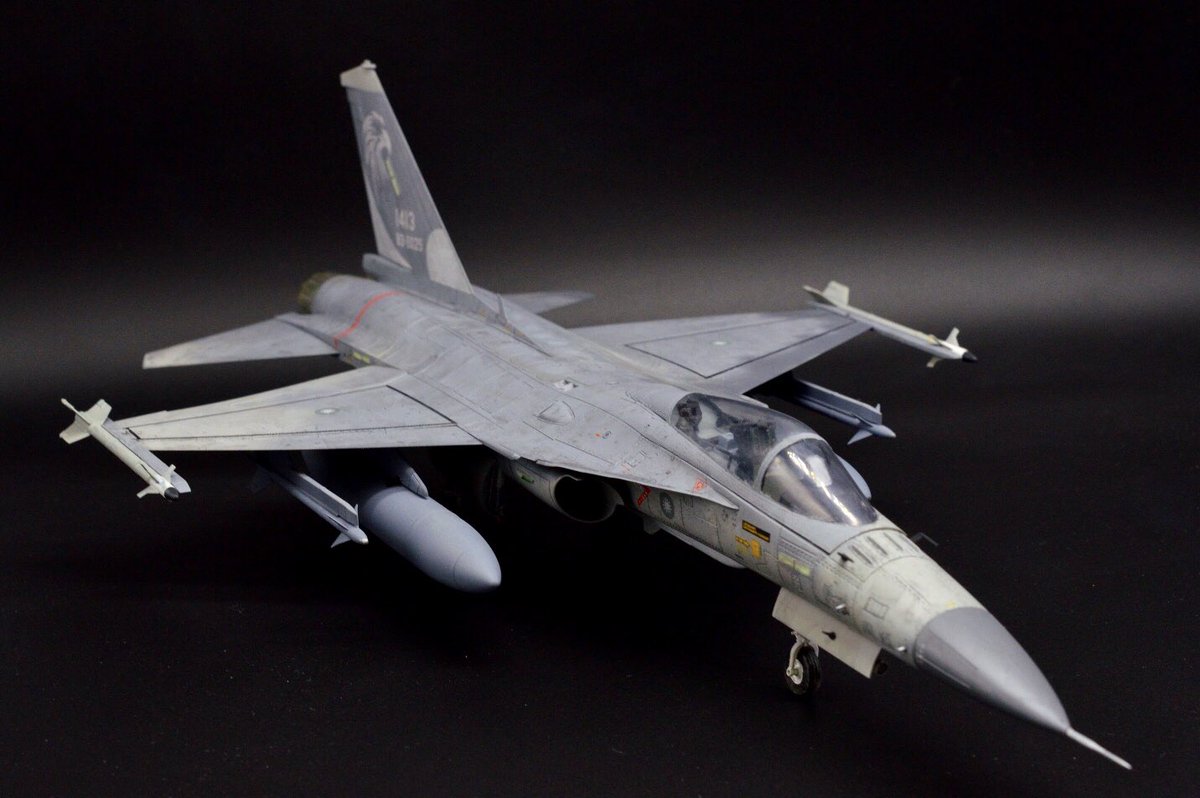 AFVクラブ 1/48 中華民国空軍 F-CK-1C 経国 完成しました 双発の