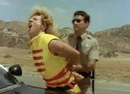 Super70sSports's tweet photo. The 80s produced some of the most intense gay porn scenes ever filmed and this one - hang on, being told that is in fact Sammy Hagar getting pulled over for being unable to drive 55. https://t.co/hfENRup2Fn