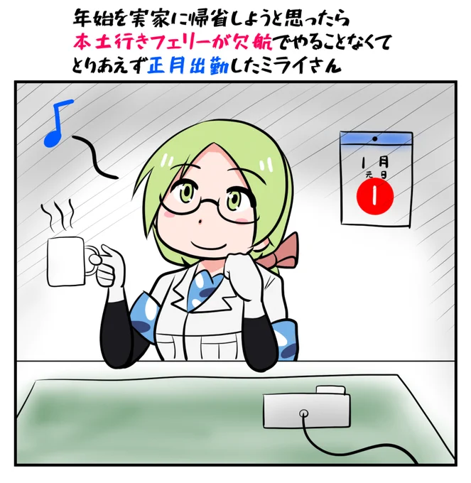 アカウント開設記念に描きました。初投稿なので緊張してます><
#けものフレンズ 