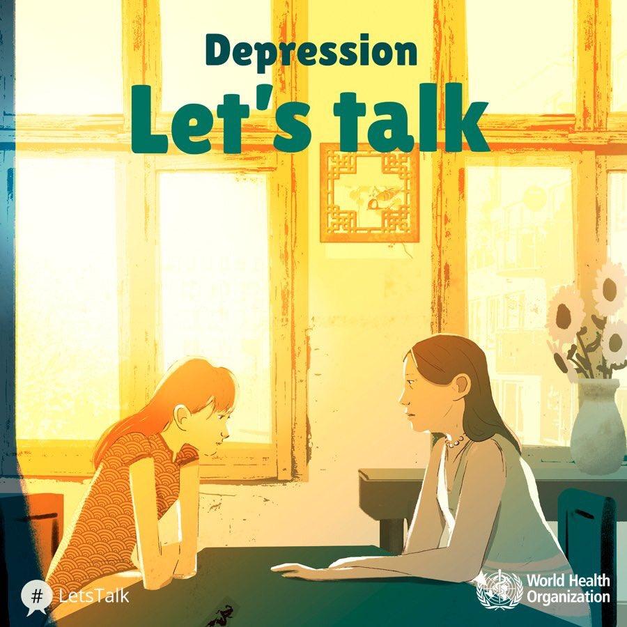 MediSaveCorp's tweet photo. Feeling lonely and depressed at times of the #NewYear?
Talk to someone you trust &amp; seek help.

#Depression is the leading cause of disability worldwide. #LetsTalk #WHO #MediSave #Depressed #PreventDepression #TalkToSomeone 

Collected from World Health Organization's Page. https://t.co/CR9PswMN6p