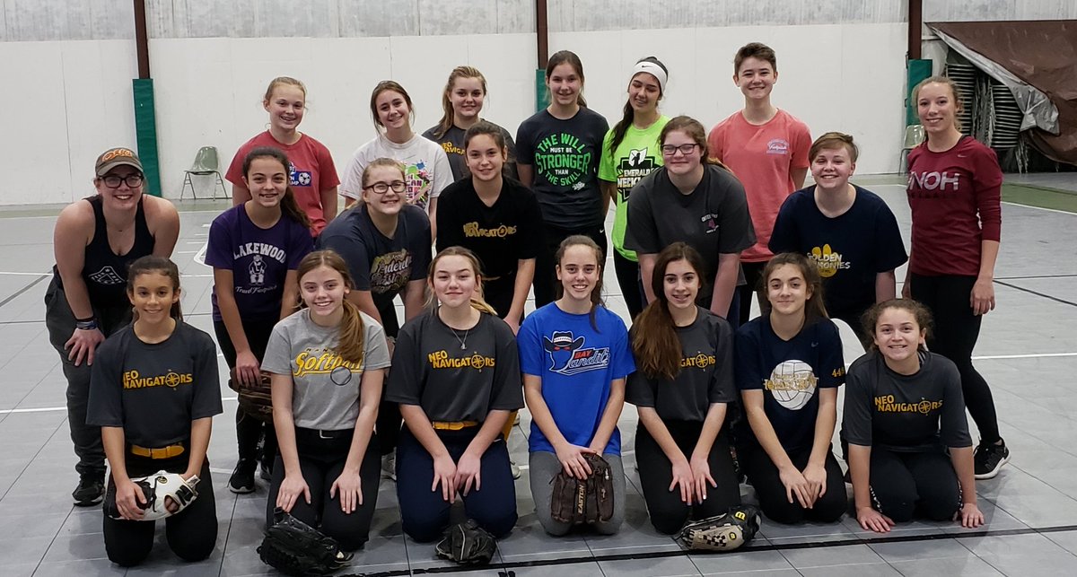 neonavigators's tweet photo. Thank you @ofsoftball alumni and current @UNOHSoftball Coach Kirkpatrick for working with our 14U teams tonight.  Players loved your input and the high energy you brought to practice. https://t.co/uefo5mW4Z9