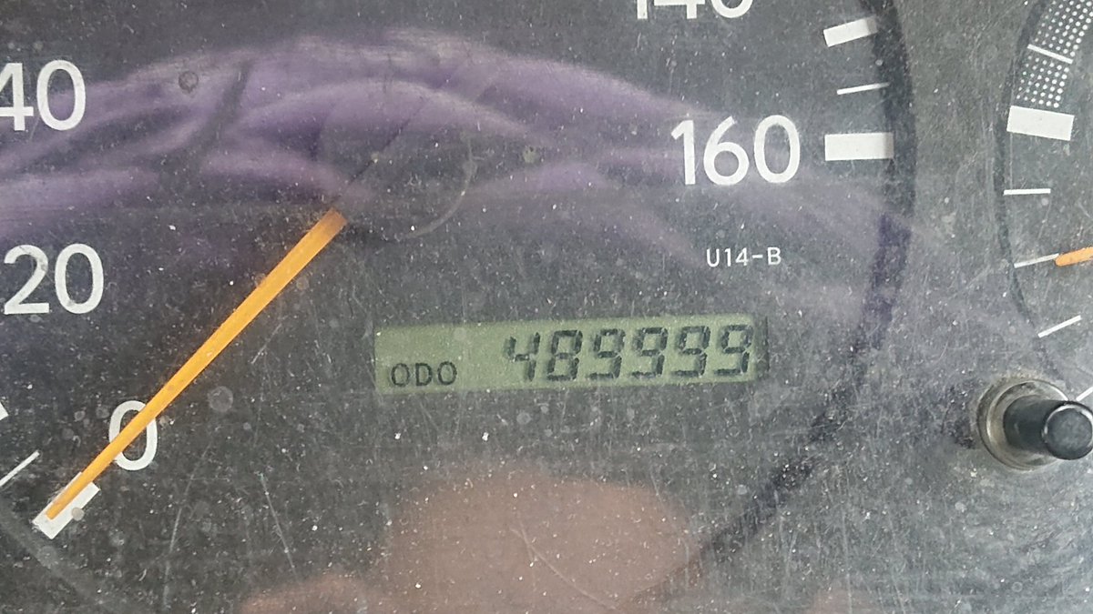 タモジーシップ בטוויטר あと1kmで走行距離50万キロや