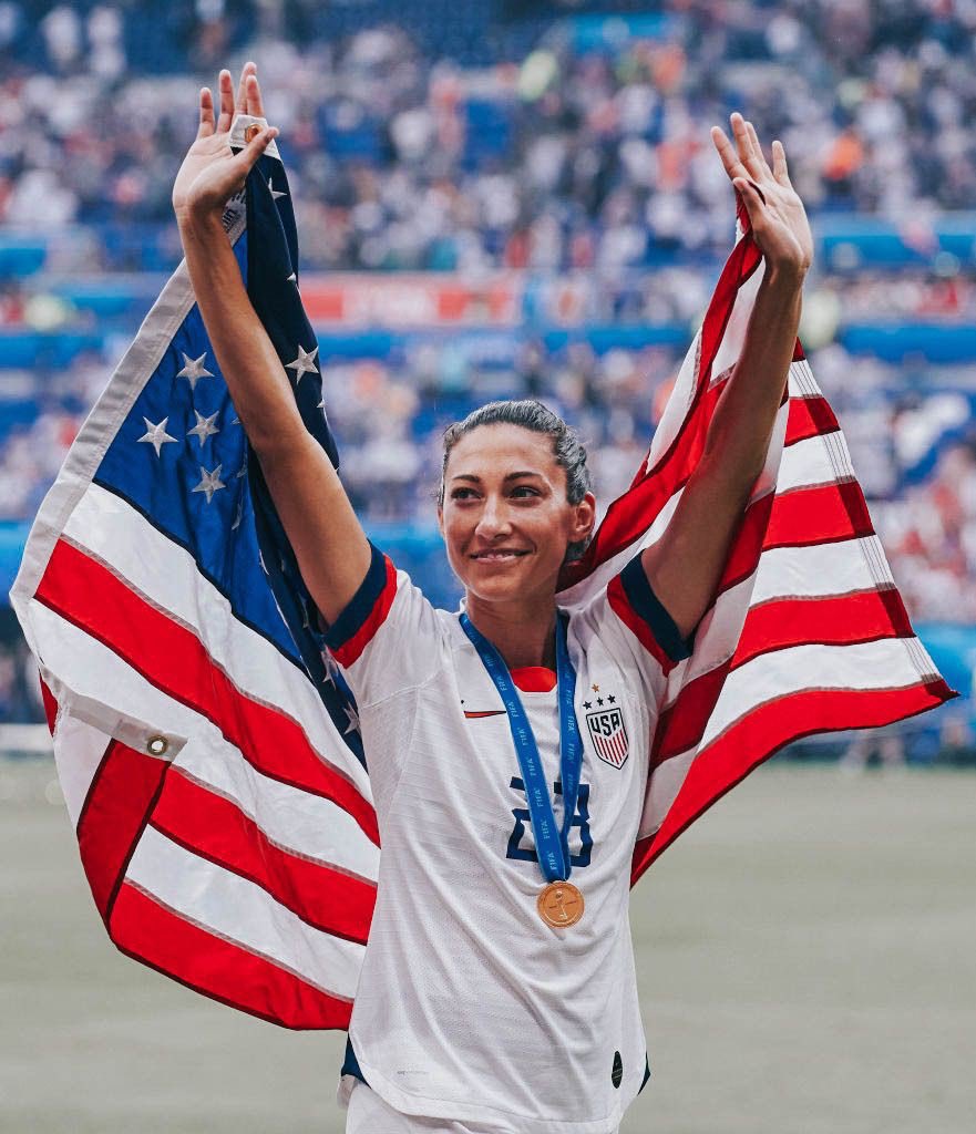 Happy birthday to two time World Cup champion and alumni Christen Press!   