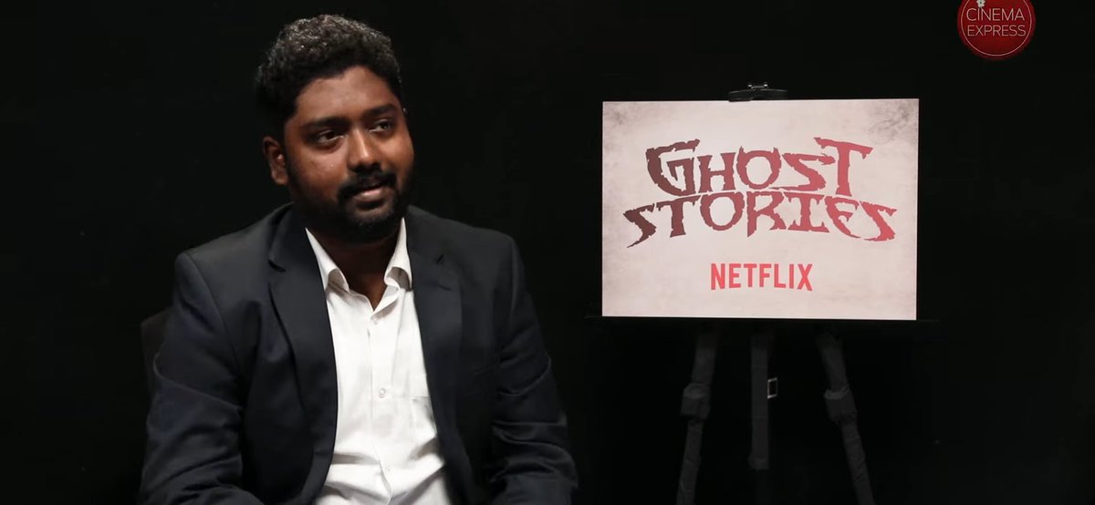Iamnavein's tweet photo. Long Post Alert!
This is something beyond my dreams. I was one of the fortunate media people to interview the ace filmmakers #AnuragKashyap, #KaranJohar, #ZoyaAkhtar and #DibakarBanerjee, along with their cast, for their upcoming #Netflix anthology #Ghoststories https://t.co/bfgBZktfjp