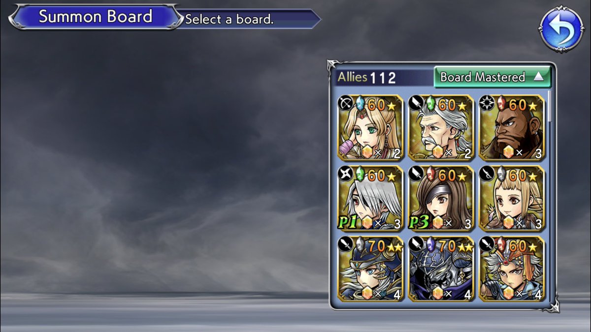 IAmZaCaptain's tweet photo. #playing #DissidiaFFOO Well now. Isn’t that a sight to behold. I got almost everyone up to 4x #FullMastery
Tonight’s SQEX #Twitch stream is in my reachable time, so I’ll be streaming tonight until then. Gonna take down the last CHAOS fights. Bring your fight music #SROn :) https://t.co/OKg5VXin3j