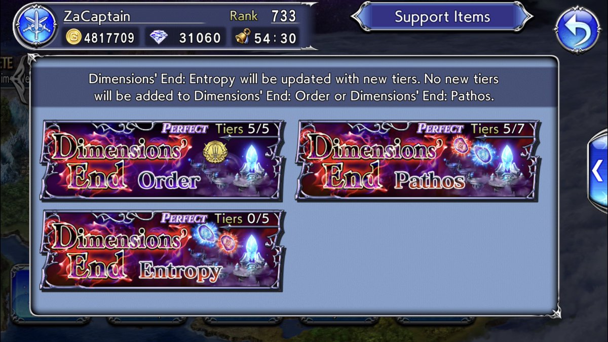 IAmZaCaptain's tweet photo. #playing #DissidiaFFOO Well now. Isn’t that a sight to behold. I got almost everyone up to 4x #FullMastery
Tonight’s SQEX #Twitch stream is in my reachable time, so I’ll be streaming tonight until then. Gonna take down the last CHAOS fights. Bring your fight music #SROn :) https://t.co/OKg5VXin3j