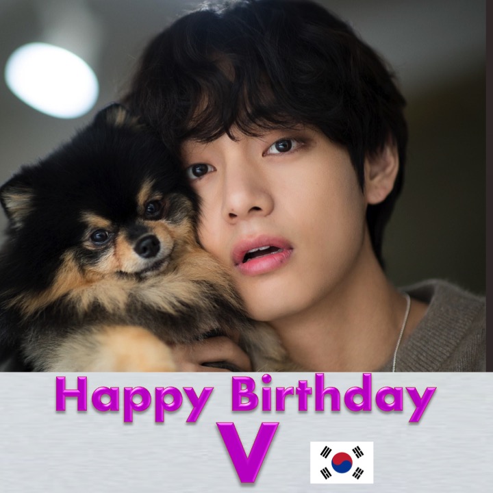 Happy Birthday to the very handsome and hugely talented #V of the legendary band #BTS (#방탄소년단)! #HappyVDay! #HappyTaehyungDay! @BTS_twt 🍾🎂🎁🎉🎇👑💜
facebook.com/worldmusicawar…