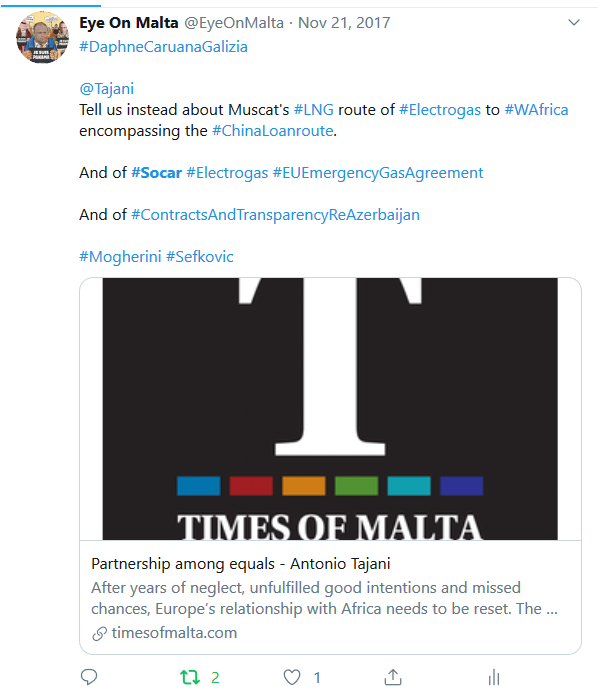 EyeOnMalta's tweet photo. Why does #Farsons hv #MafiaKingpin #Socar Lawyer #MaxGanado as Director?Family& #Socar s/holders in #Electrogas, &co-resp for #TimesofMalta hi-jack.
#LouisFarrugia Chaired #AlliedNewspapers Board fm 2011 to Bribery exp.Still Board member in 2018.#ShamInq
https://t.co/L6CBcI8yAR https://t.co/3Zpo0LywLK