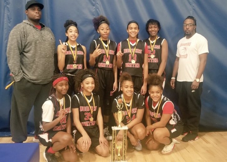 Hoopers United 8th grade girls champions in the 2019 Finale!! <a href="/okhoopersunited/">Hoopers United</a> <a href="/kaydence2025/">KaydencePettit</a> @briwren2025