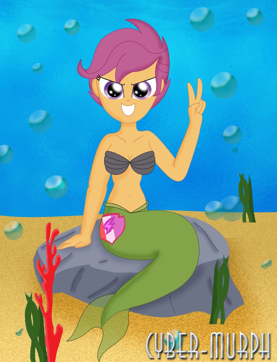 cybermurph04's tweet photo. Cutie Mark Crusader Mermaids, YAY!!!
#EquestriaGirls #Fanart #AppleBloom #sweetiebelle #scootaloo #mylittlepony #cybermurph #Mermaid https://t.co/FFo25h1iU6