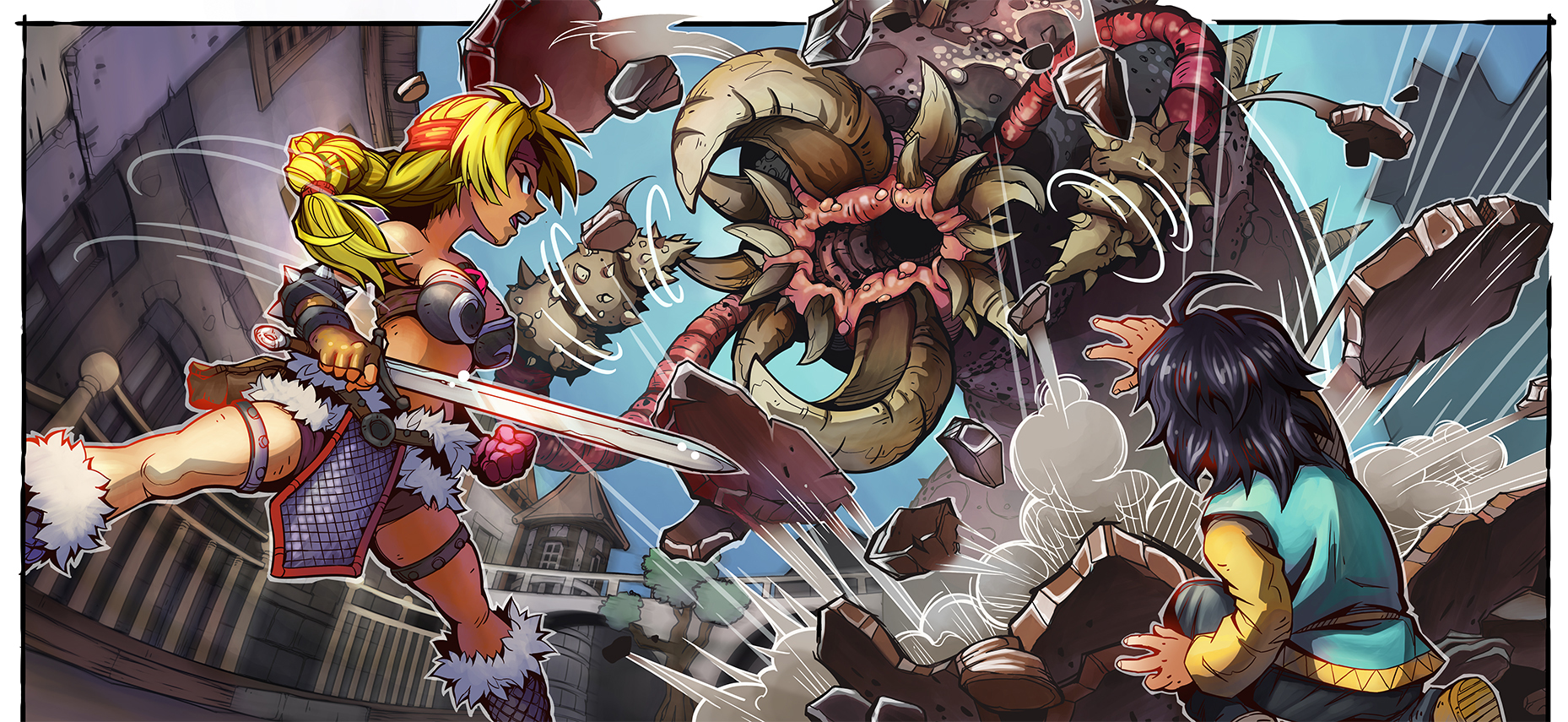 tenticle shota  sit around  drinking lattes, Marvel has you covered. If you want to see some action,  like Ashyara (with shota backup) facing