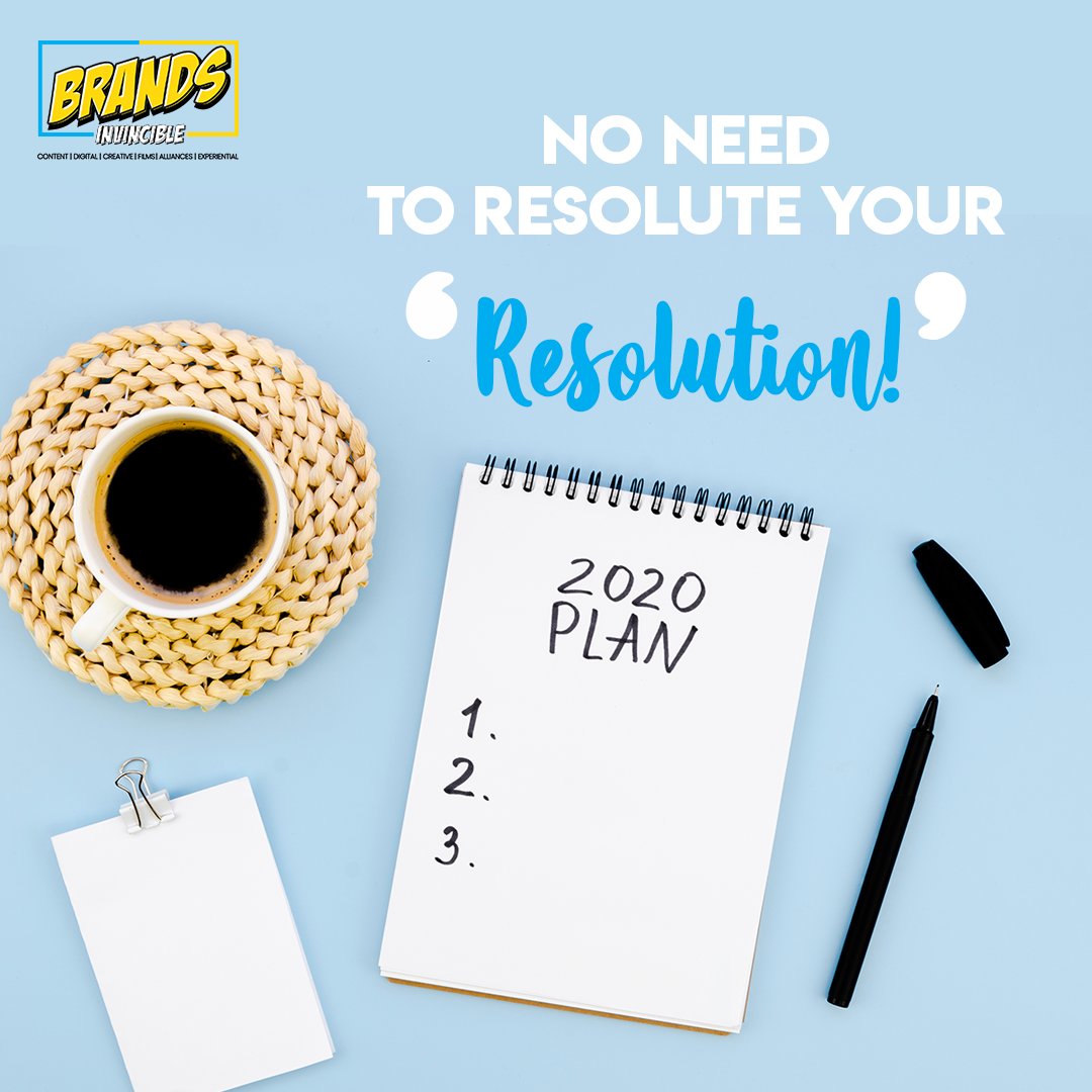 BrandInvincible's tweet image. The top three #resolutions last year in America were To lose weight, Get organized, Spend less and save more.
So do not restrict or #resoluteyourresolutions because that can be as zany as you are. Have a purpose and fulfil that for yourself. So what’s yours?
#Shareyourresolutions
