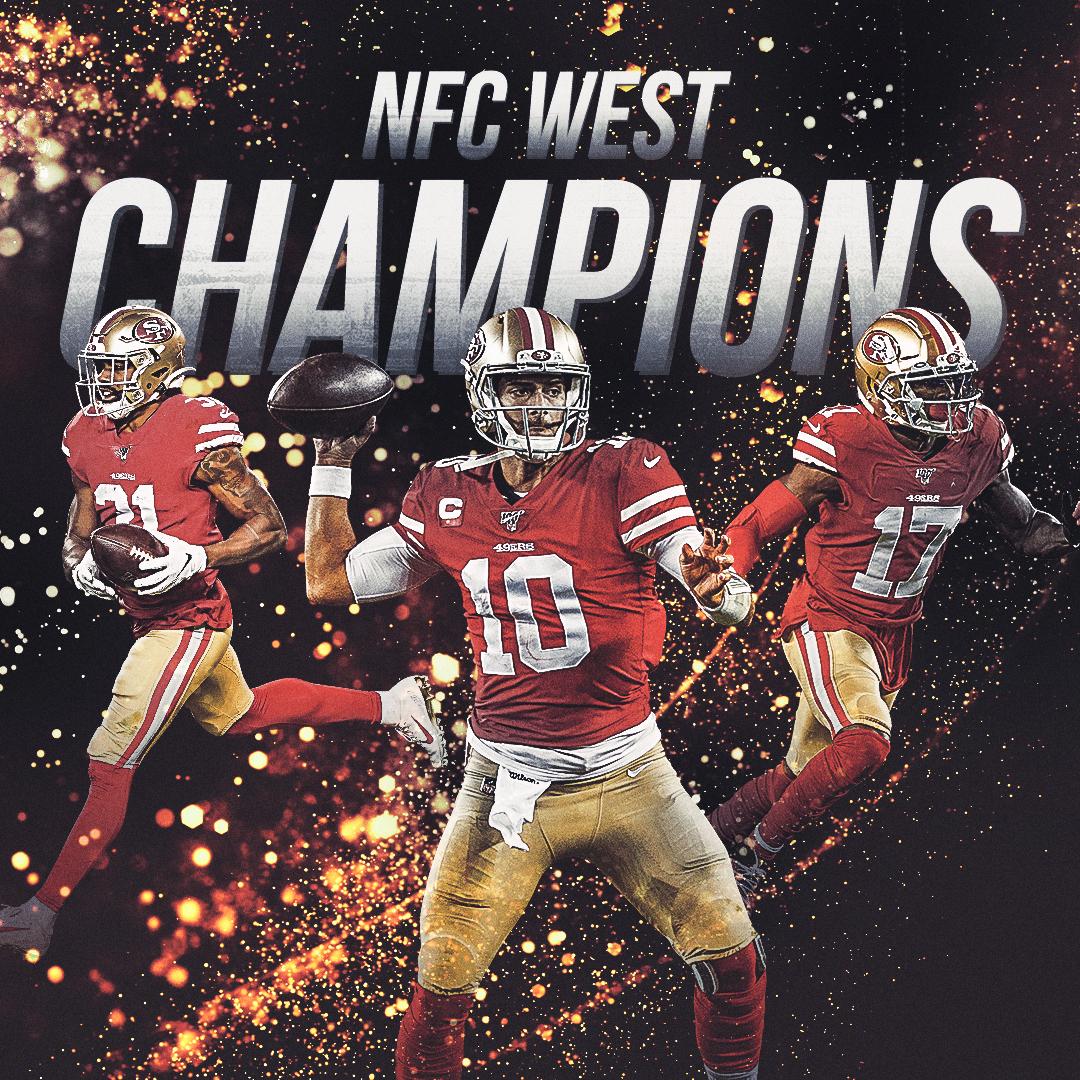 Sunday Night Football on NBC on X: NFC WEST CHAMPS! With