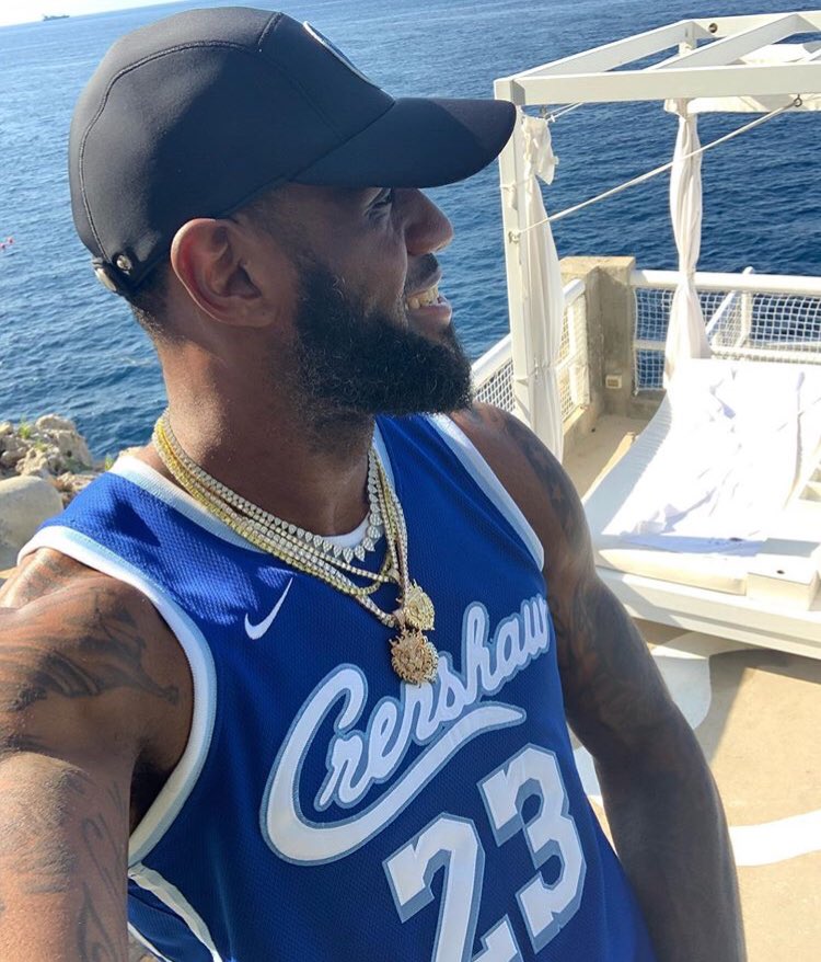   LeBron James turns 35 years old today, Happy Birthday 
