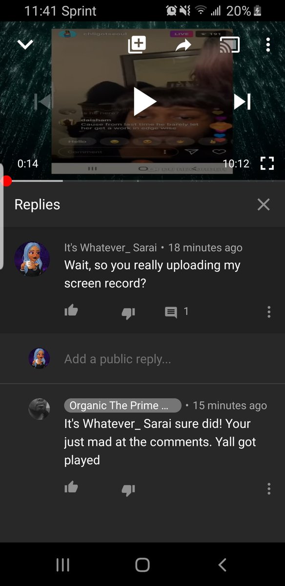 Taetae___Stigma's tweet photo. #BetterCallJunIsOverParty Like deadass Chli is littery standing up for black woman and this ashy mfer thought he doing something slick. I need help to report his upload. It's making BW and Swirlers look bad. .. I deleted my comment because I'm disgusted. https://t.co/2azzJc78fr