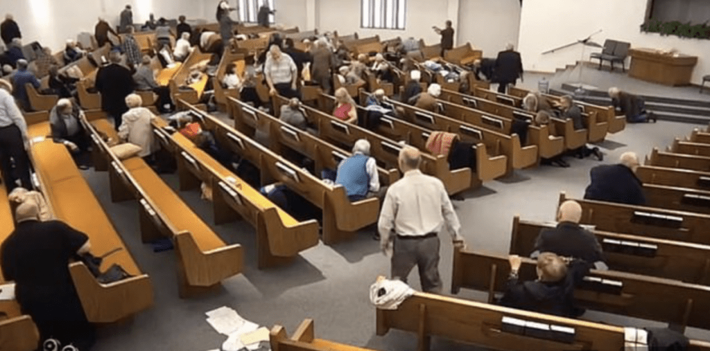 GospelAwake's tweet photo. Gunman opens fire in Texas church before being shot dead, surrounded by armed congregants https://t.co/29yYufVVIP https://t.co/OId4zBwM9x