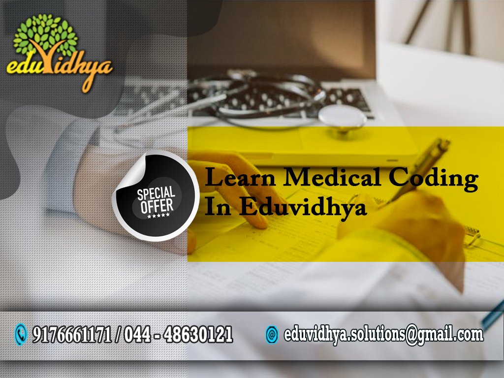 eduvidhya's tweet image. Eduvidhya, the best medical coding training institute in Chennai provides CPC training, ICD-10 medical coding training. Our real time professionals are having abundant expertise in medical coding. 

☎️ 9176661171 / 04448630121

#medical_coding #medical #ICD_10_code #ICD_10