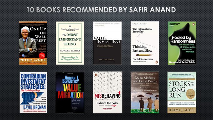 10 Books Recommended by  @safiranand  #Readinglist  #MustRead https://amzn.to/2CFAdHa 