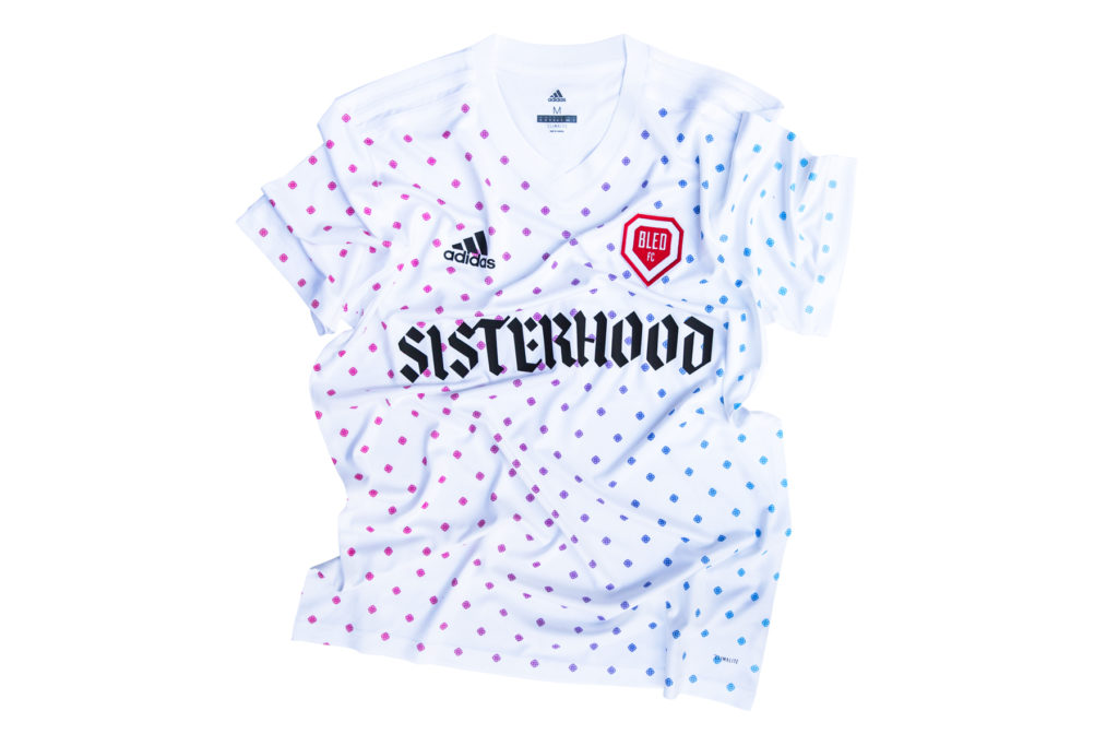 theculturedivis's tweet image. BLED FC: SS, FW &amp;amp; SISTERHOOD SHIRTS

A trio of beautiful shirts was released by @BledFC, each offering a similar template with their own vibrant aesthetic. Vibes.