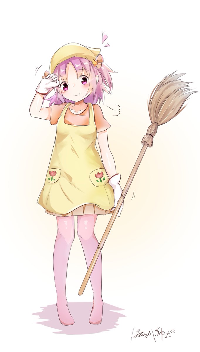 ところ Healthy Umasi さんのお掃除アリかりが可愛かったのでうち ほんわか紳士のまいまい のイラスト