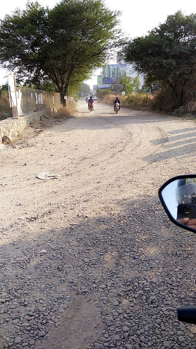 ved1397's tweet photo. This is the #conditionofroads way to home near Mhan-Mhalunge High tech city. Since last 8-9 months 
@nitin_gadkari https://t.co/FsLbl0f4oN