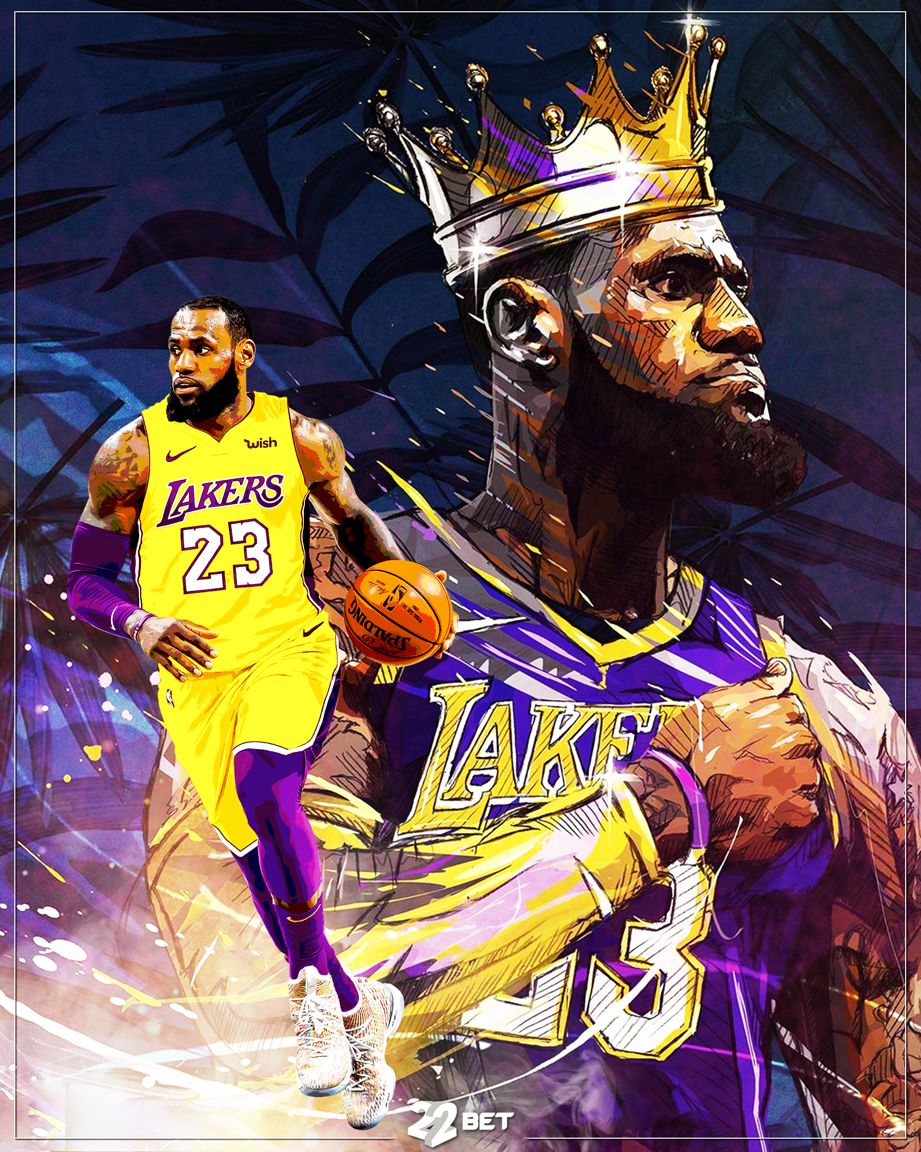 King lebron top james lakers