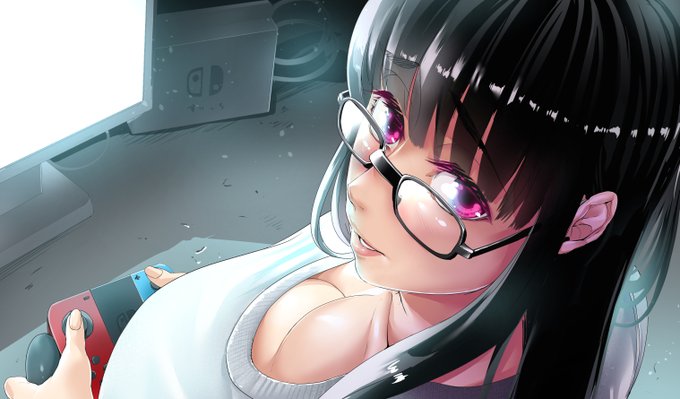Fanbox絵 口元がすっごいセクシー・・・エロいっ 