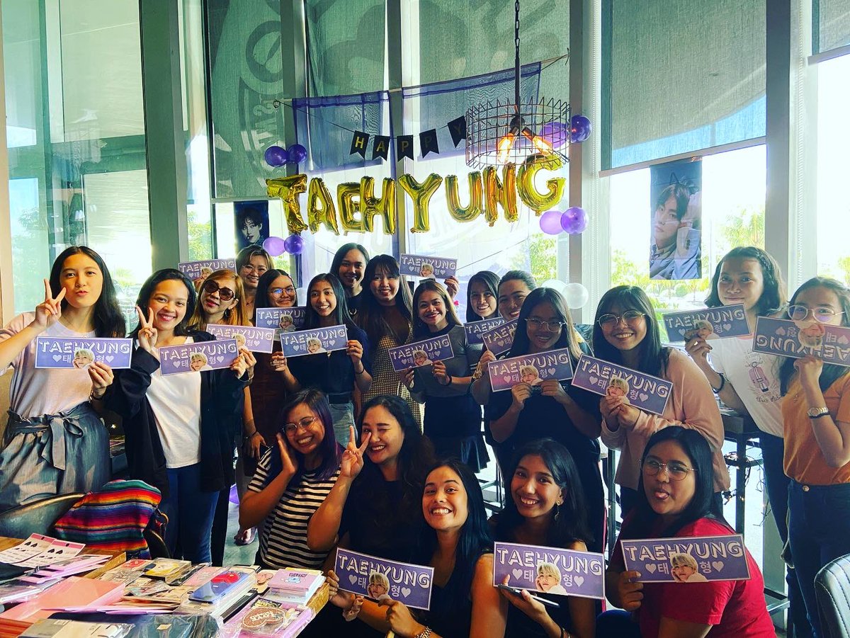 fourteenthph's tweet photo. ITS A SUCCESS! Thank you everyone who supported our event. We are very grateful more than what we can say here ☺️ We hope you enjoyed it, and we will see each other again soon. BORAHAE 💜💜 #ABeauTAEfulDay https://t.co/eptPYjK7Lr