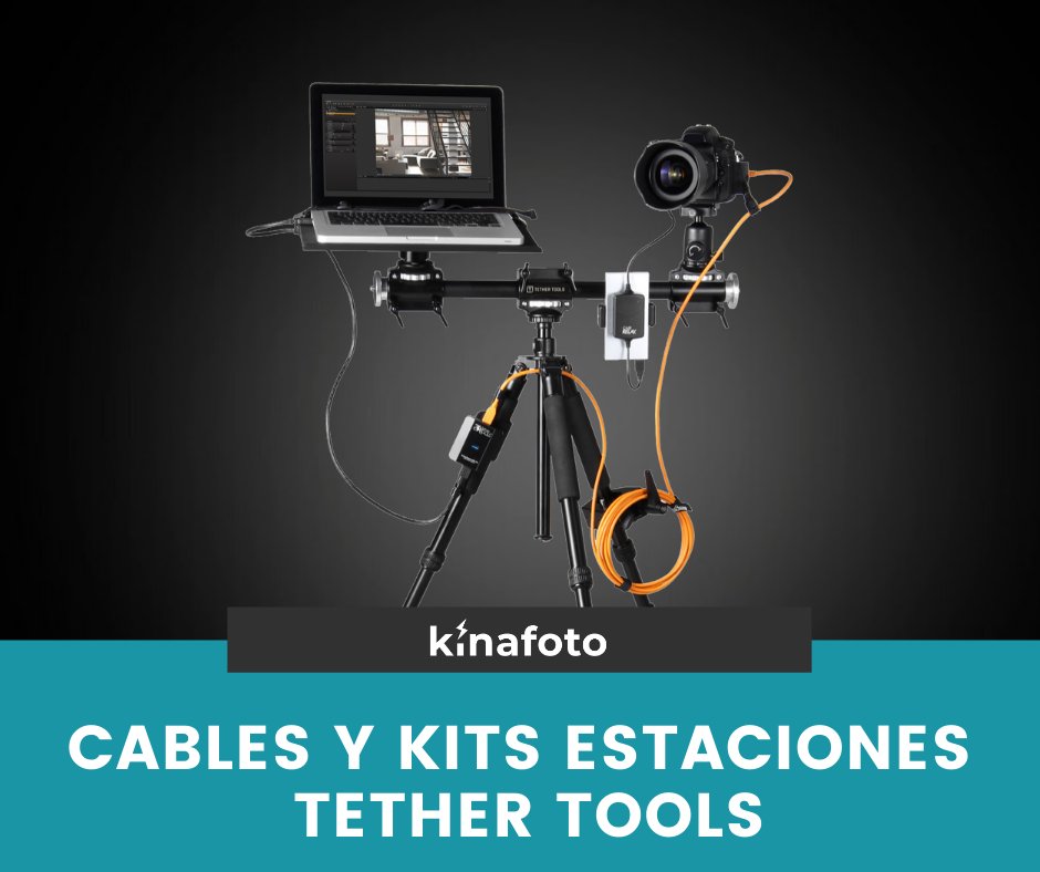 Tether Tools diseña y fabrica accesorios para conectar los equipos fotográficos a cualquier tipo de pantalla💻.

Si eres de los que prefieren ver directamente en tu dispositivo, pásate por nuestra web y descubre todas las opciones que tenemos para ti➡️ bit.ly/tether-tools-k…