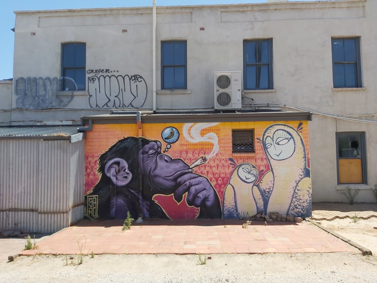  #PubCrawl: I regularly drive past this old pub in Adelaide yesterday and thought I'd stop for a look.The Squatters Arms, Thebarton, has been closed for a couple of years but was very popular on the music scene.I hear it may be in line for a revamp. Unsure how true. #pubs  #beer