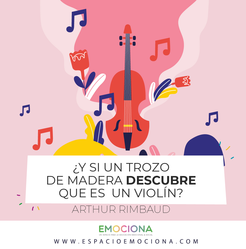 🌞¡Buenos días! Rescatamos este fragmento de un poema atribuido a Arthur Rimbaud 💙 Hay que buscar y hay que dedicar energía a encontrar ese don especial que tod@s tenemos ✨🤩
