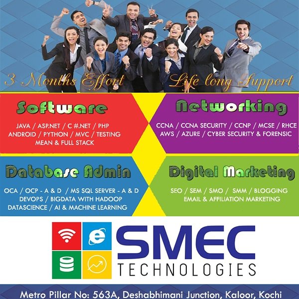 SMEClabs's tweet image. Build your career in IT with #smectechnologies