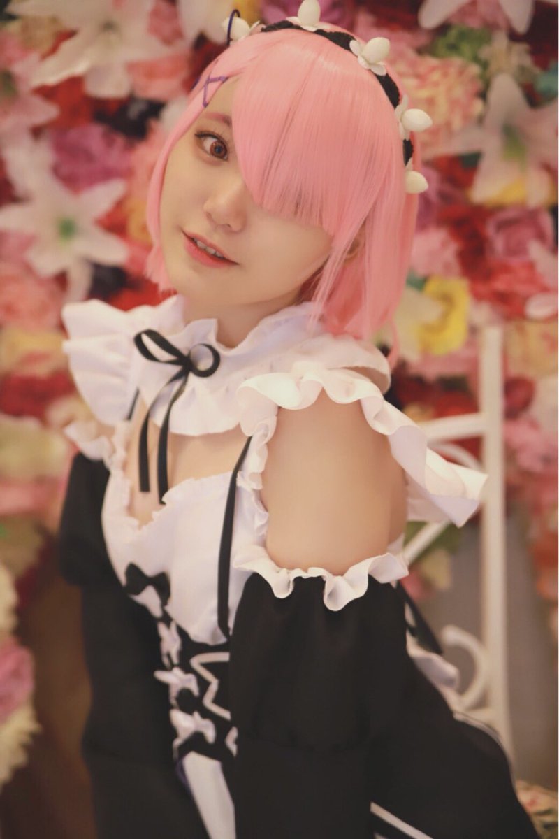 I_am_Mirin_'s tweet photo. 🌸リゼロ/ラム🌸

ブースが可愛かったぁ☆°｡⋆⸜(* ॑꒳ ॑* )⸝

📸(@Photo2Ma)
#コスプレセッション 
#舞photo https://t.co/480Xu6Wwy0