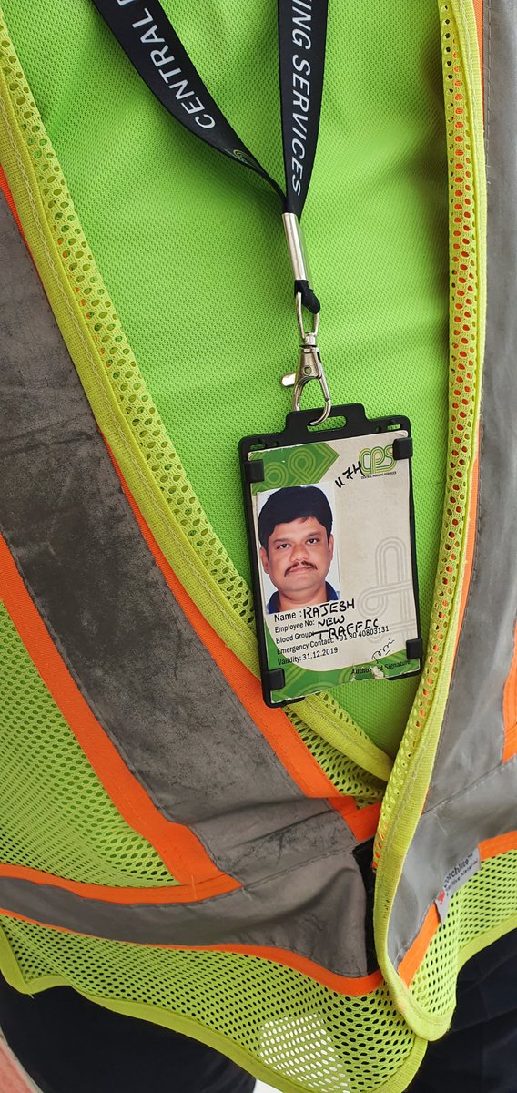 Super aggressive zealous traffic enforcers? Got harassed by this one. <a href="/BLRAirport/">BLR Airport</a> Pl train these folks well.