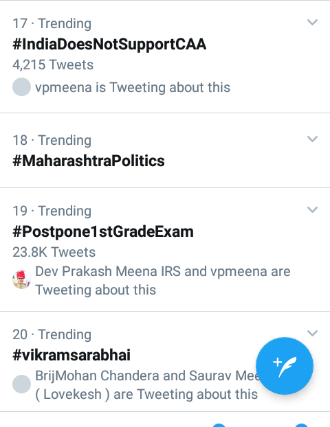 iRajneeshkarodi's tweet photo. दोस्तों रुकना नहीं है,,,
थकना नही हैं,,
लाखों #युवाओं का #भविष्य जो दाँव पर लगा हुआ है,,
दिखा दो अपनी #एकता की ताक़त 3 जनवरी तक तक सिर्फ यही #trneding में रहना चाहिए🙏🙏🙏

#Postpone1stGradeExam 
#JusticeFor1stGradeCandidates https://t.co/4al603ZPWr