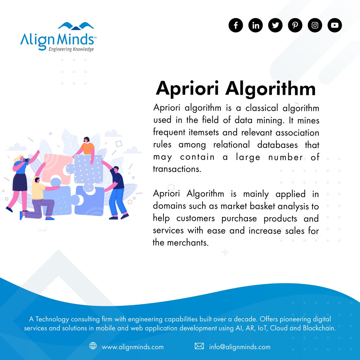 alignminds's tweet image. #AprioriAlgorithm
#datamining #bigdata #datascience #analytics #machinelearning #data #MarketBasketAnalysis