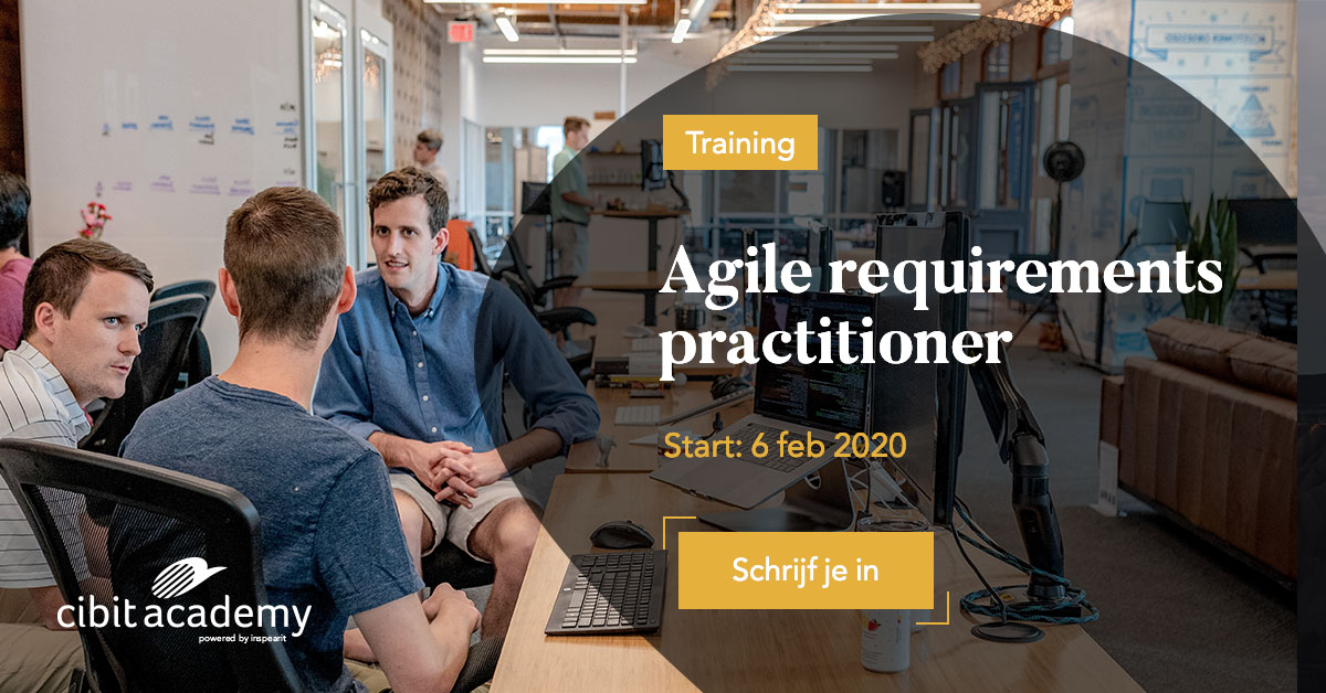Op het juiste moment voldoende aandacht besteden aan #requirements blijft ook in #Agile projecten een sleutel tot succes: bit.ly/2XCKrUU #cibitacademy #inspearit