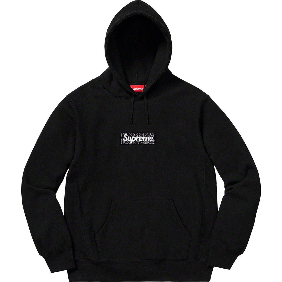 数原龍友 Supreme Bandana Box Logo Hooded Sweatshirt