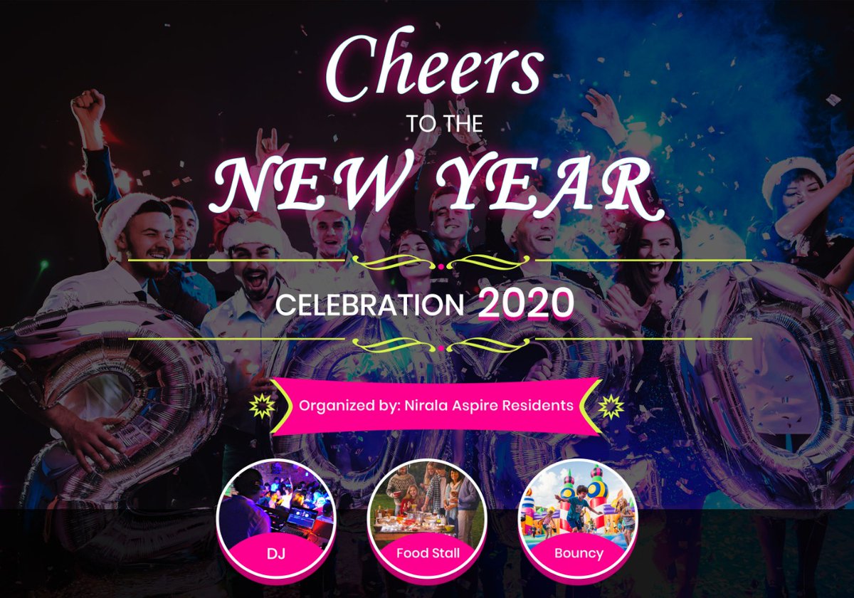 niralaaspireres's tweet photo. New Year celebration by Nirala Aspire Residents with loads of fun. https://t.co/Z5bVAVJXec