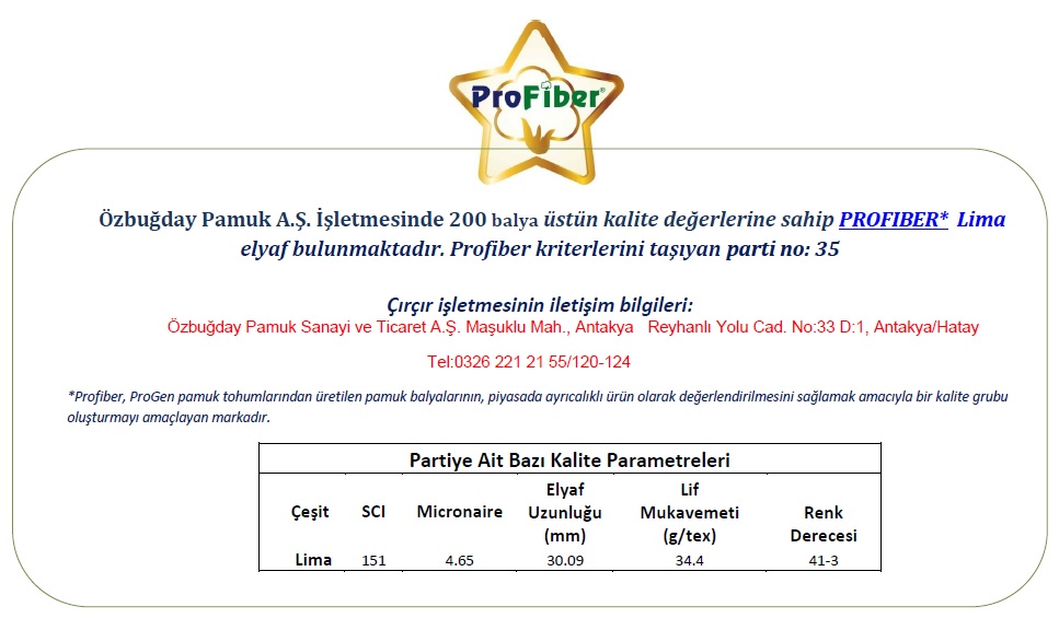 ProGenTohum's tweet photo. Profiber Duyuru-80
#profiber üstün elyaf karakterine sahip #progen pamuk tohumlarından üretilen pamuk balyalarının piyasada ayrıcalıklı ürün olarak değerlendirilmesini sağlamak amacıyla oluşturulan kalite grubunu ifade eder.
https://t.co/dNqFCsHNpG
#progen #seed #progenseed https://t.co/xYU7UQpOv3