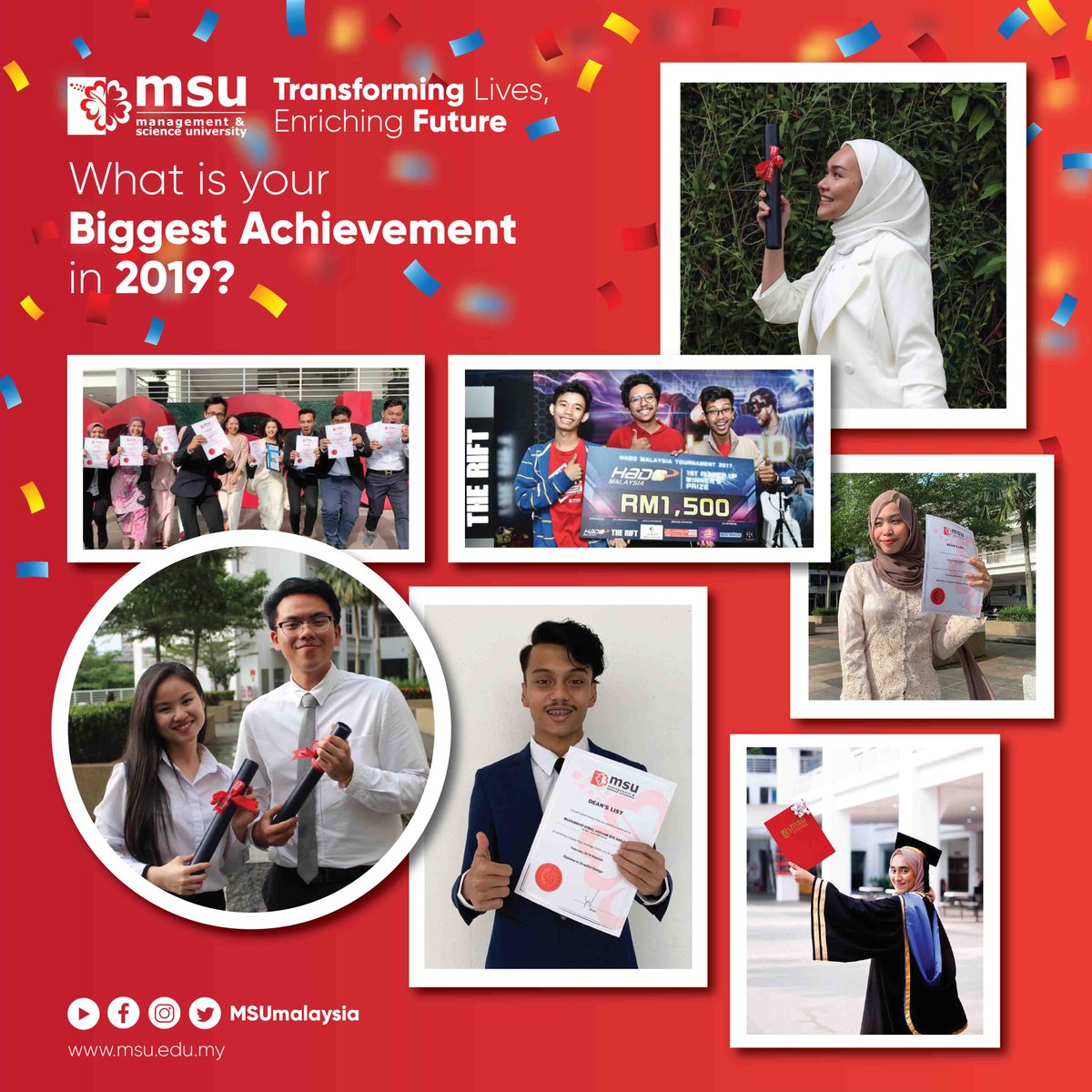 Msu Malaysia On Twitter Some Proud Moments Of Msurians In 2019 What S Your Biggest Achievement With Msumalaysia So Far Msumalaysia Go2msu Https T Co Ciknxfgzvb Https T Co 68kgqvfdim
