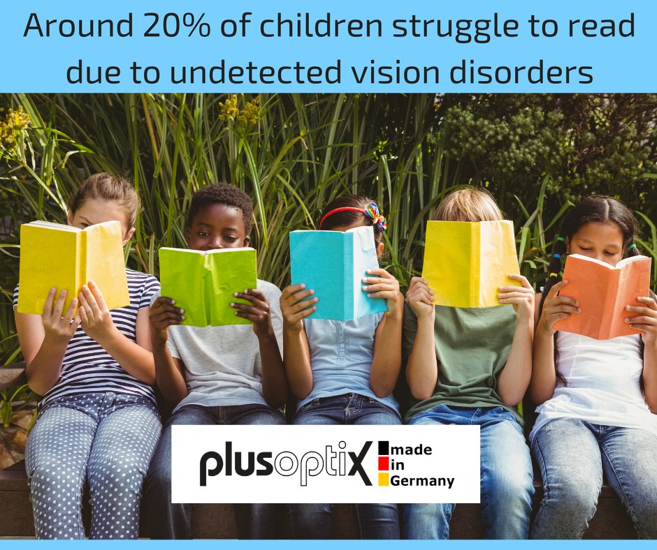 PlusoptixSA's tweet photo. Does your child have difficulty reading? Get their eyes screened with Plusoptix to detect any underlying issues. Contact Plusoptix on info@plusoptix.co.za or call 081 777 4447.

#Plusoptix #Amblyopia #Autorefractors #VisionDisorders https://t.co/H36hVSHtMs