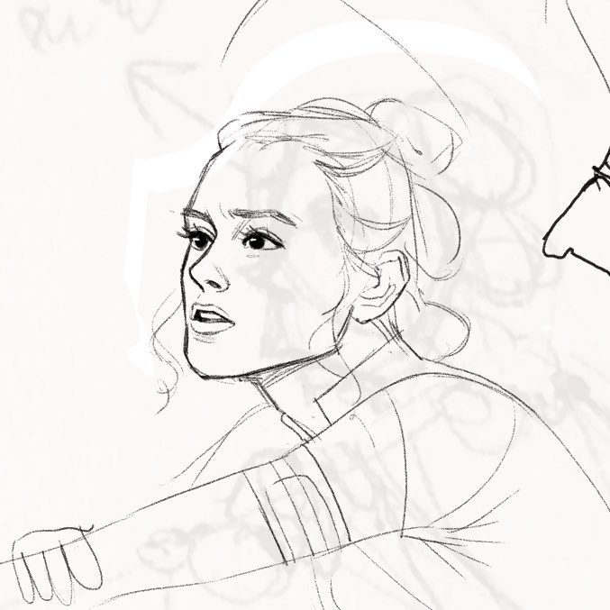 star war print............I'm getting way better with daisy ridley's bone structure 