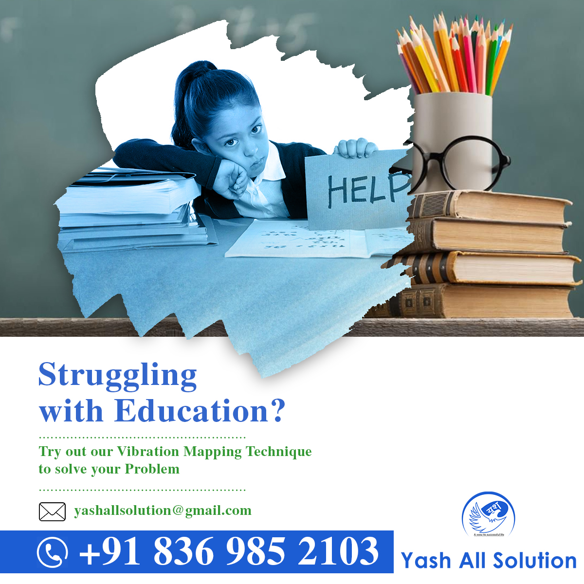 yashallsolution's tweet photo. Education is the passport to the future, for tomorrow belongs to those who prepare for it today.”
Yash All Solution is here to solve all your education related problems.

Contact us - 8369852103

#yashallsolutions #vibrationmapping #solutions #education #motivation #success https://t.co/s5gkq0Xarf